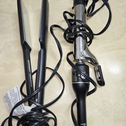Babyliss Pro Titanium Curling Iron and Straightener 