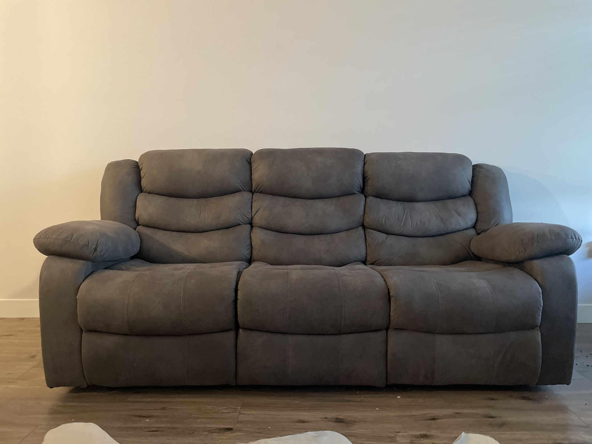 Smoke Gray Recliner