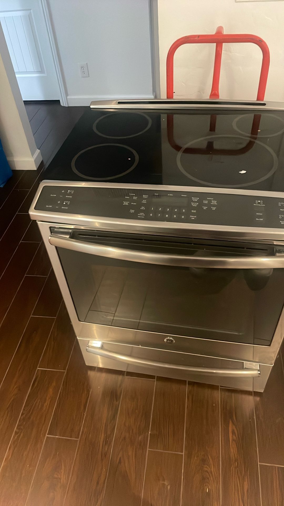 GE Electric Range Flat Top