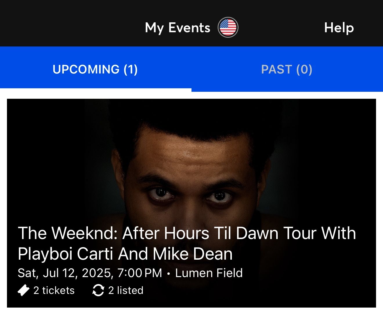 The Weeknd- Lumen Field