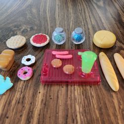 Barbie Food Toy Lot