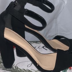 Black Wild Diva Heels