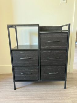 5-Drawer Fabric Storage Dresser / Nightstand