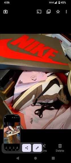 Jordan 1/Travis Scott High Top Mochas