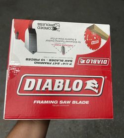 Diablo saw framing blade’s 7 1/4 10 pack