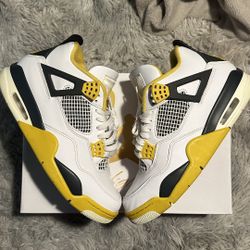 vivid sulfur jordan 4’s