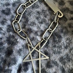 Rick Owens 2020 CHOKER PENTAGRAM CHAIN