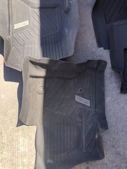 GMC All Weather Mats (2 NEW and 2 Used)