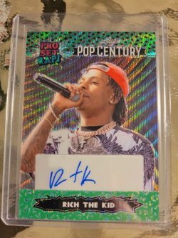 Rich The Kid Leaf Pop Century Autograph 