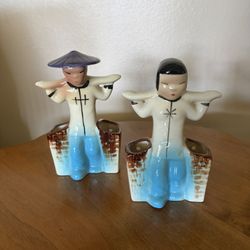 Vintage Pottery Figures