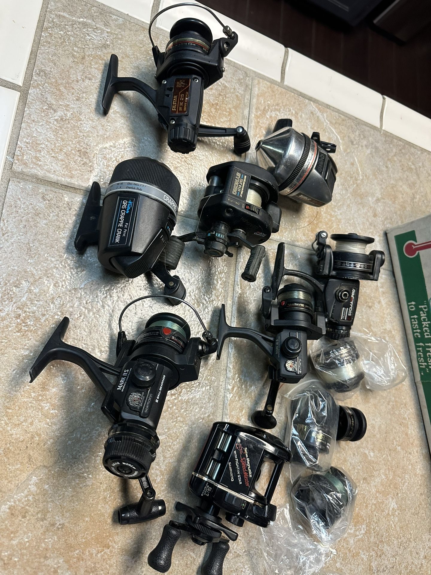 Lot Of Fishing Reels All For $80