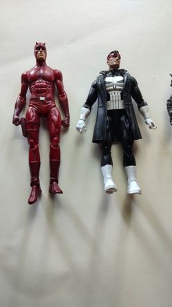 Punisher And Daredevil Action Figures 