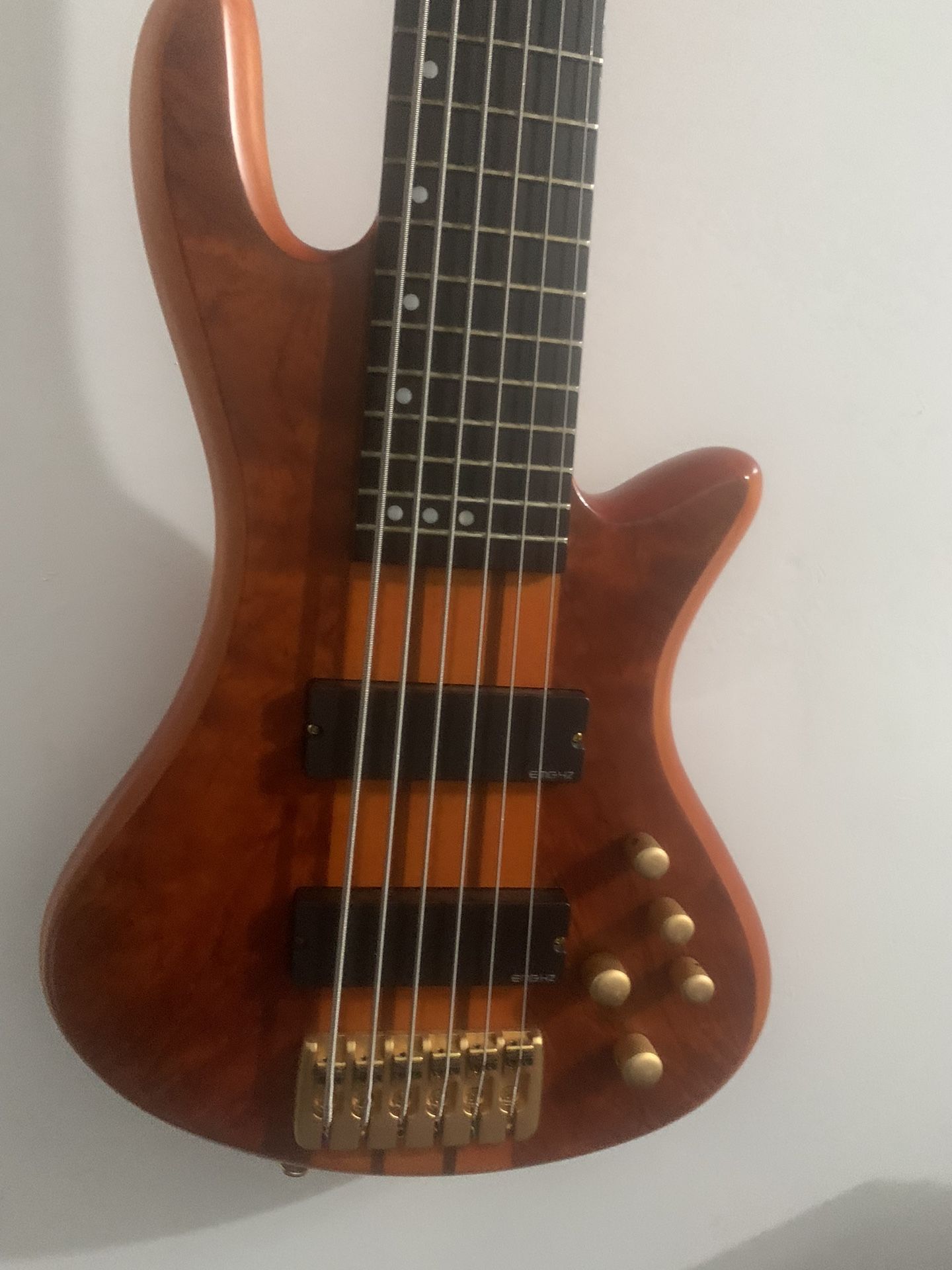 Stunning Bass Guitar Schecter Stilleto Studio 6 For Sale