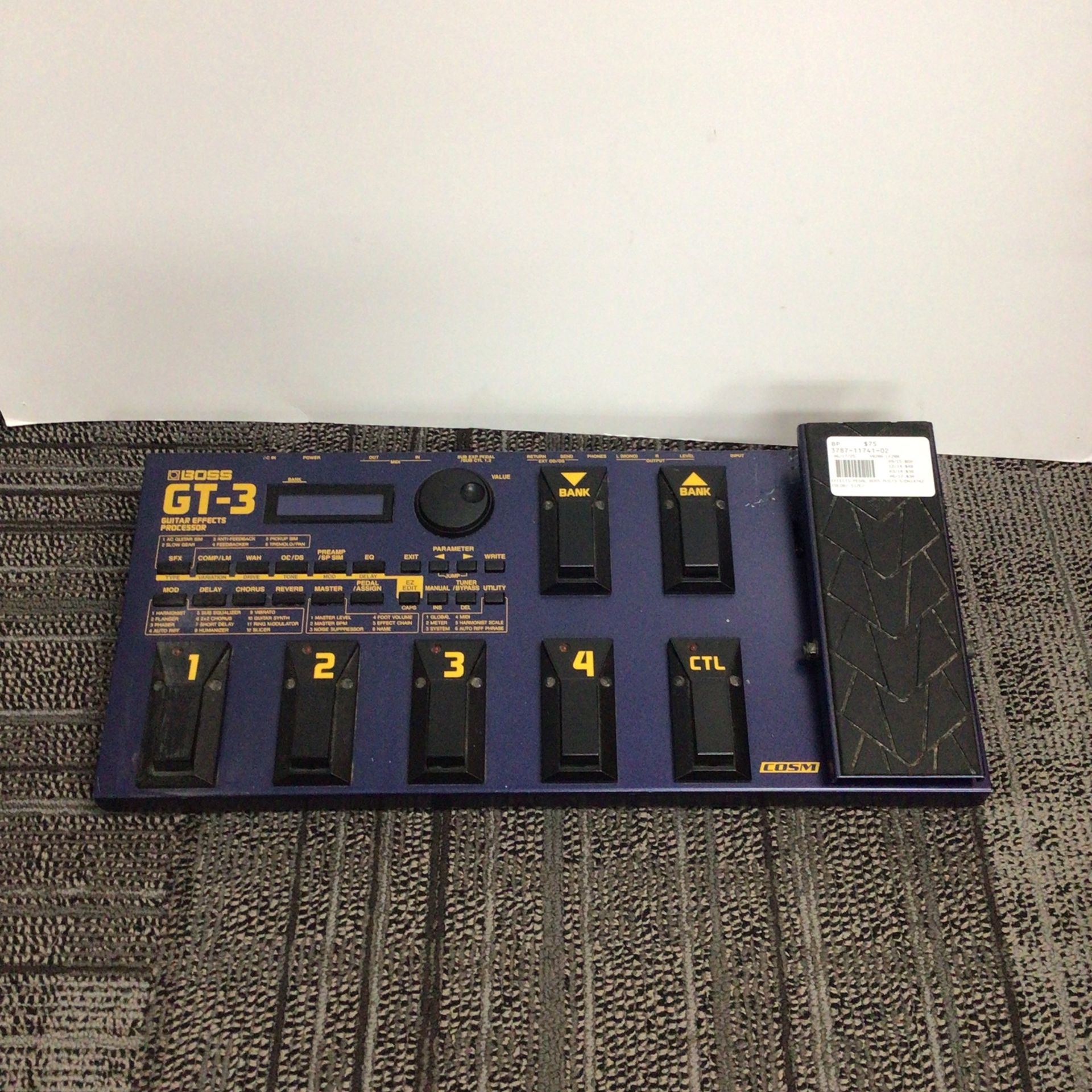 Boss Guitar Effects Processor