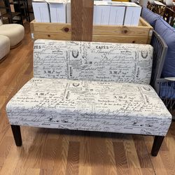 Giantex Armless Loveseat Sofa Modern Sofa Chair