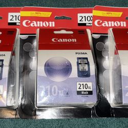 Cannon 210XL Black Cartridges
