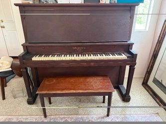FREE — Antique Brewster Upright Piano — You Move It