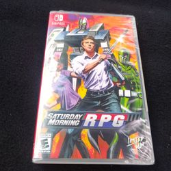 Saturday Morning RPG Limited Run Sealed Brand New Nintendo Switch Popular Fun Game Collectors