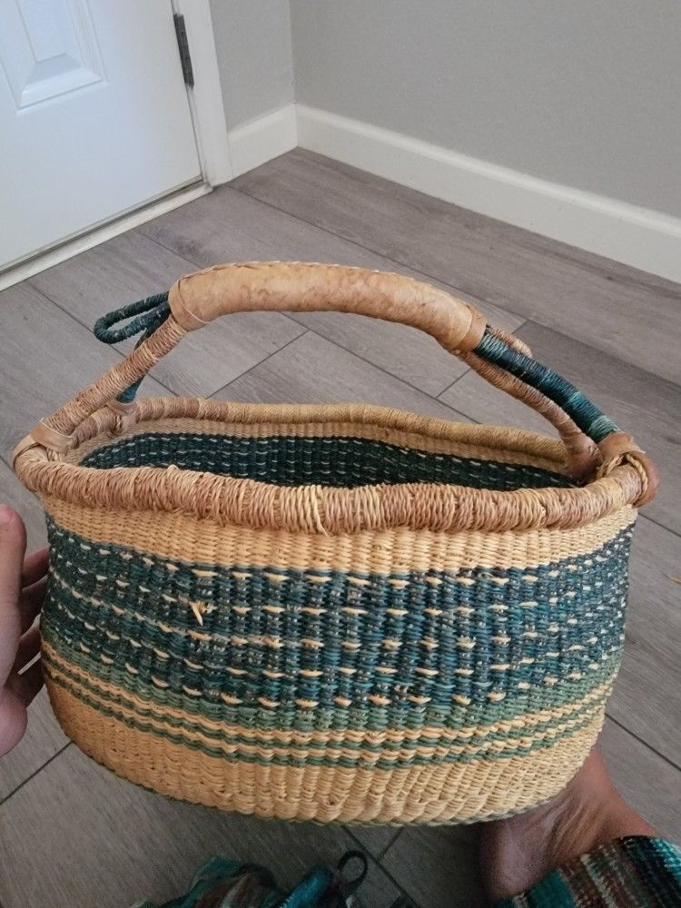 Large African Bolga Basket