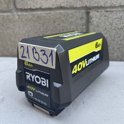 RYOBI 40V Lithium-Ion 6.0 Ah Battery