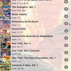 Comic books for sale