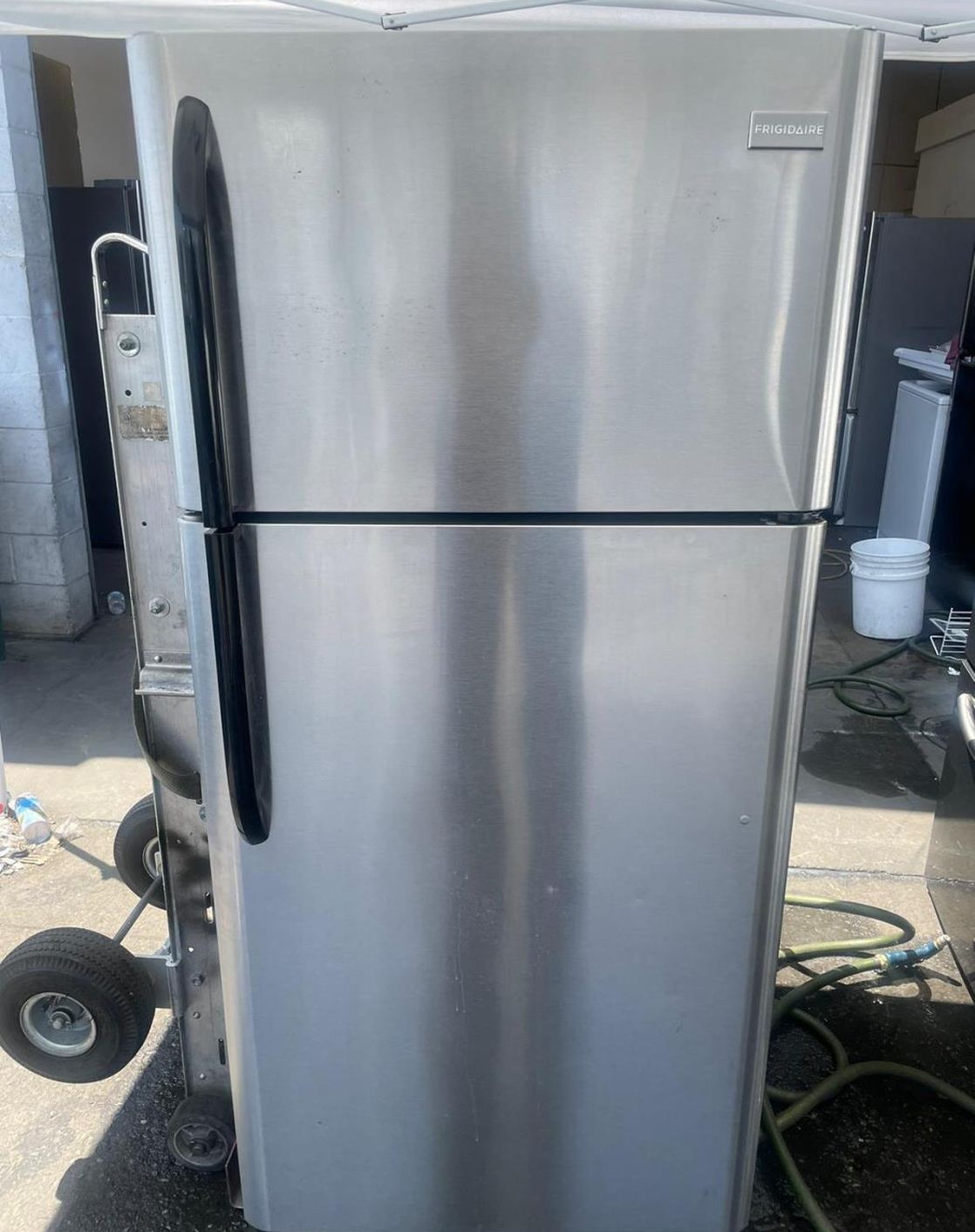 Frigidaire Top Mount Stainless Fridge