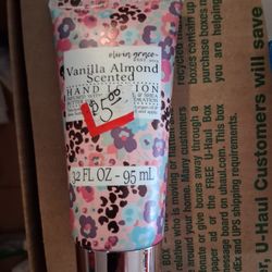 New,  Vanilla Almond Scented Body Lotion 