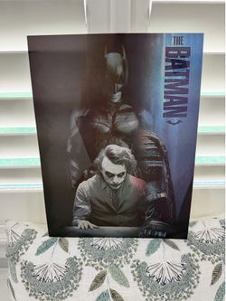 DC Batman/Joker - 12”x16” - 3D Poster