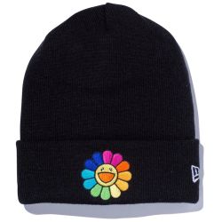 New Era Takashi Murakami Flower Basic Cuff Knit Beanie