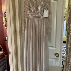 Lord & Taylor Embroidered Dress