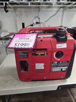 10035 ippwer 1500 watt gas powered generator inverter 66275