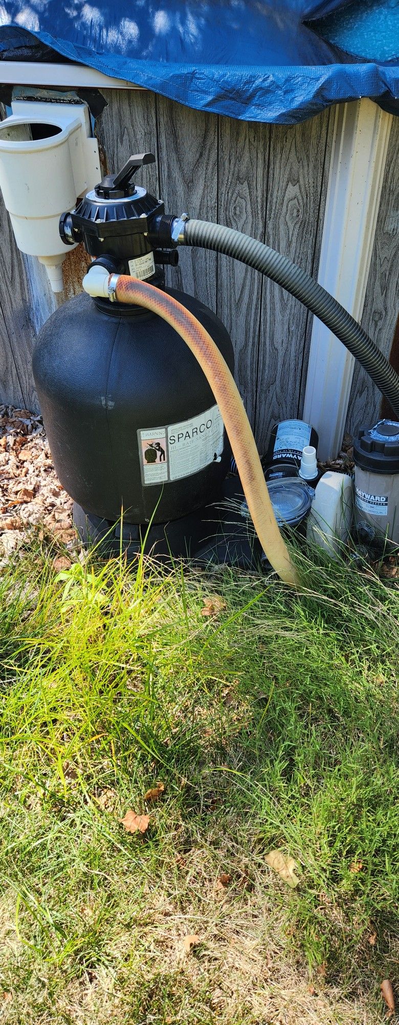 Sparco Sand Filter and Hayward Pump