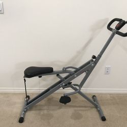 Sunny Health & Fitness Squat Assist Row-N-Ride™ Trainer for Glutes Workout