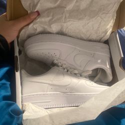 White Air force 1s 