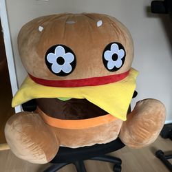 Vandy The Pink Giant Burger Plush Toy