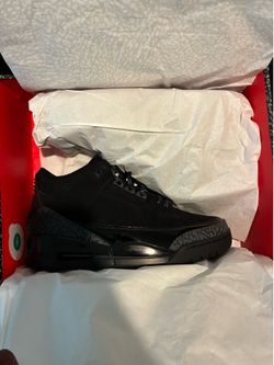 Jordan 3 black cat (size 10)
