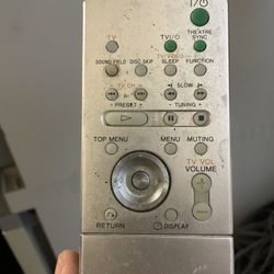 Sony audio video remote control unit 
