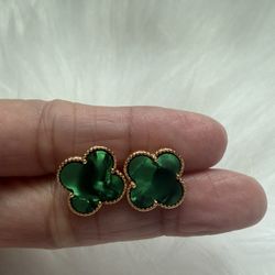 Clover Earrings Green🎄 