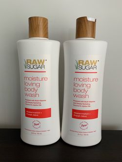 Raw Sugar Watermelon & Fresh Mint Body Wash, Price for Both