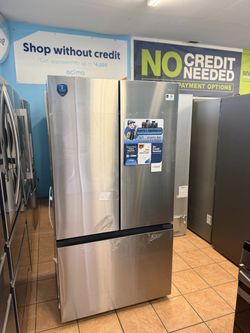 Midea 27 Cu. Ft. Counter Depth French Door Refrigerator with Autofill Water Pitcher