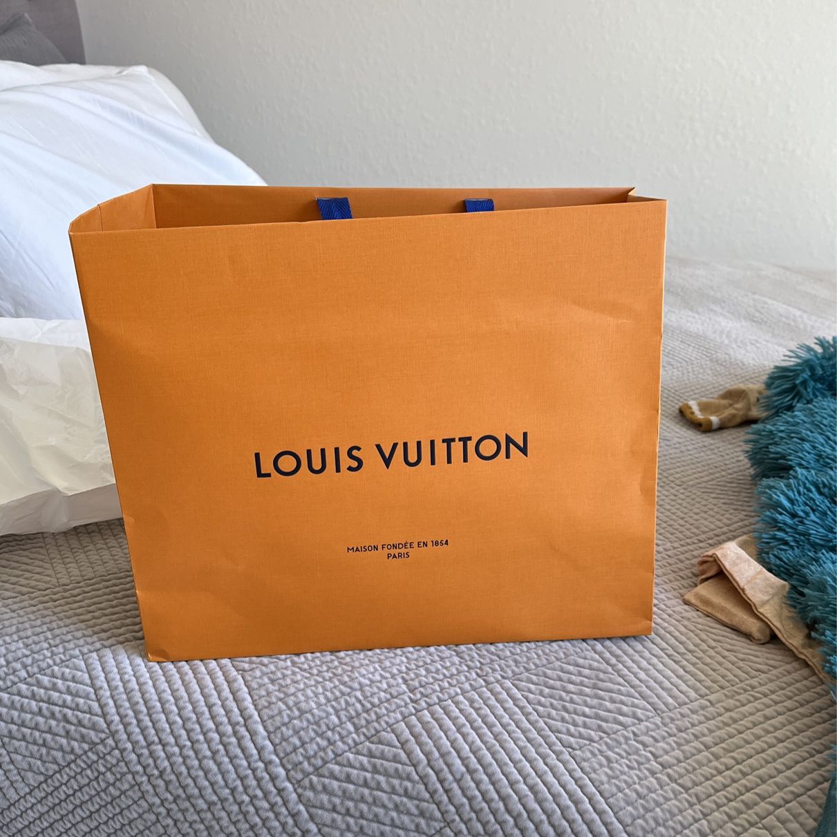 RARE Authentic Louis Vuitton Red Leather and Brown Monogram Coated Canvas  Tote for Sale in West Palm Beach, FL - OfferUp