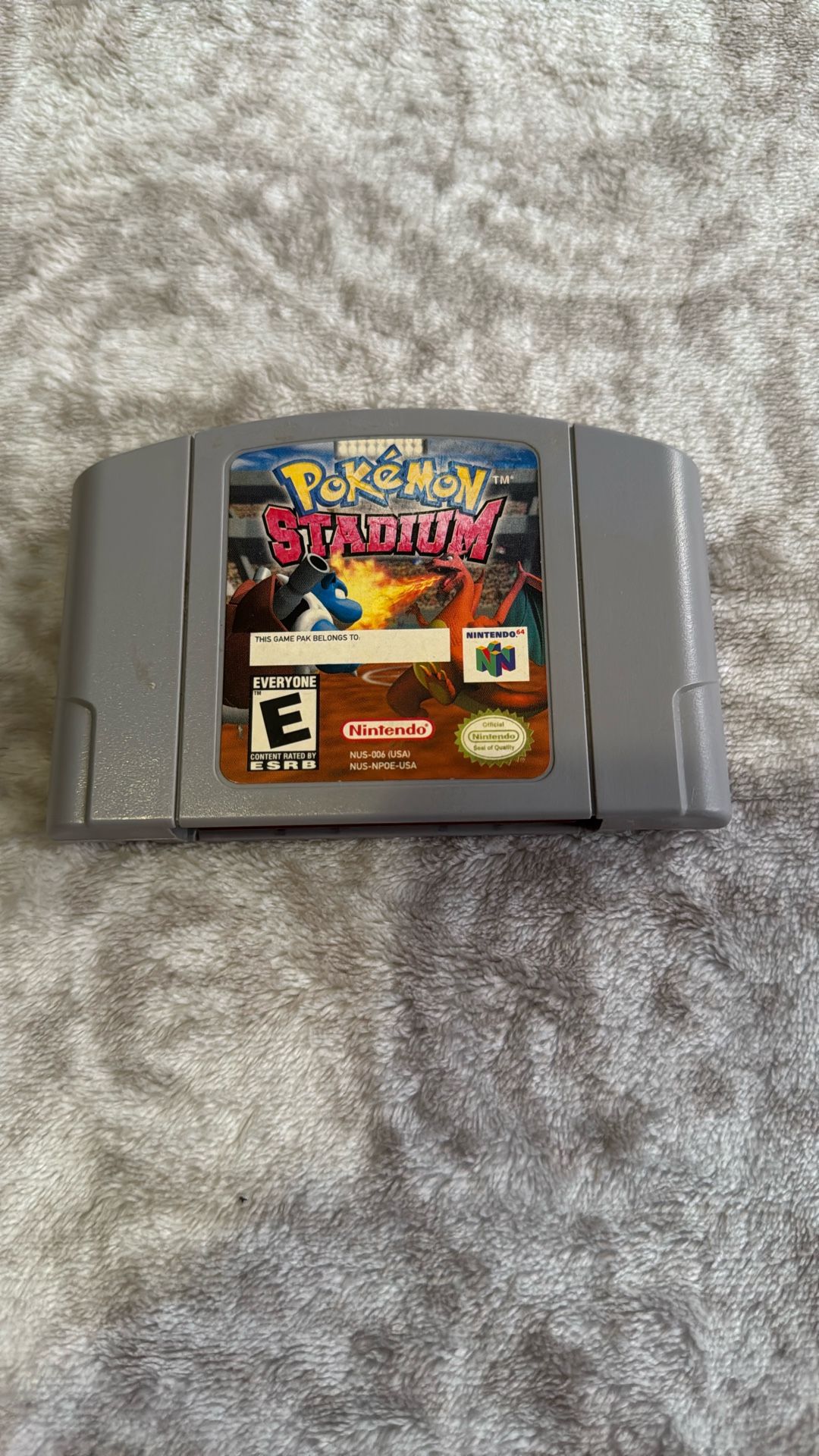 Pokémon Stadium For The Nintendo 64