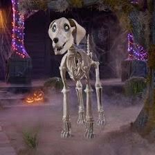 Home Depot 5ft Skelly Dog