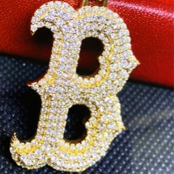 Custom Gold & Diamond B 