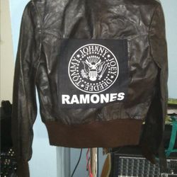 Leather Ramones Jacket