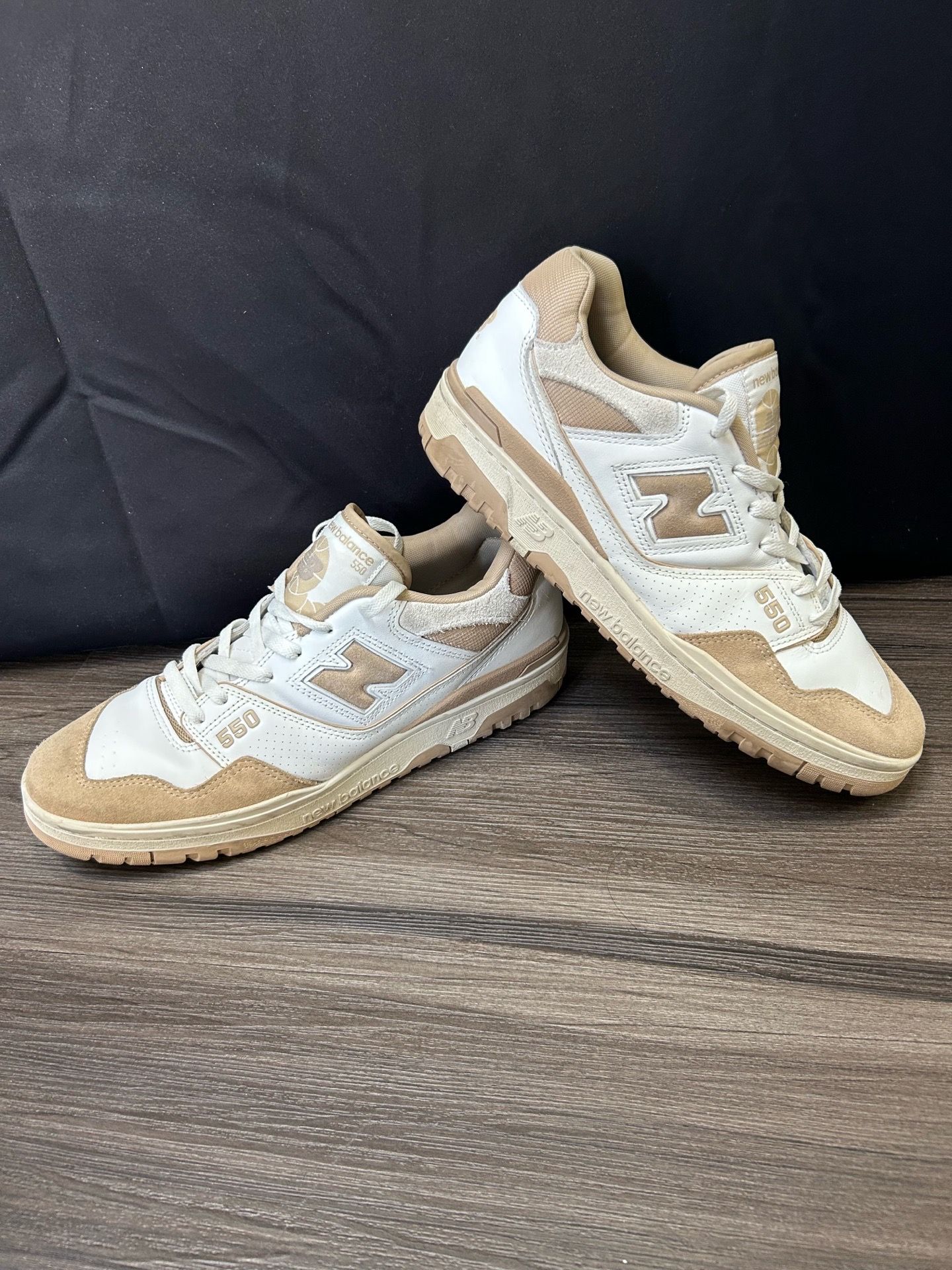New Balance 550 Incense BB550NEC White Beige Brown Men's Sneaker