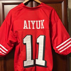 NFL SF 49er Custom Designed Brandon Aiyuk #11 Jersey