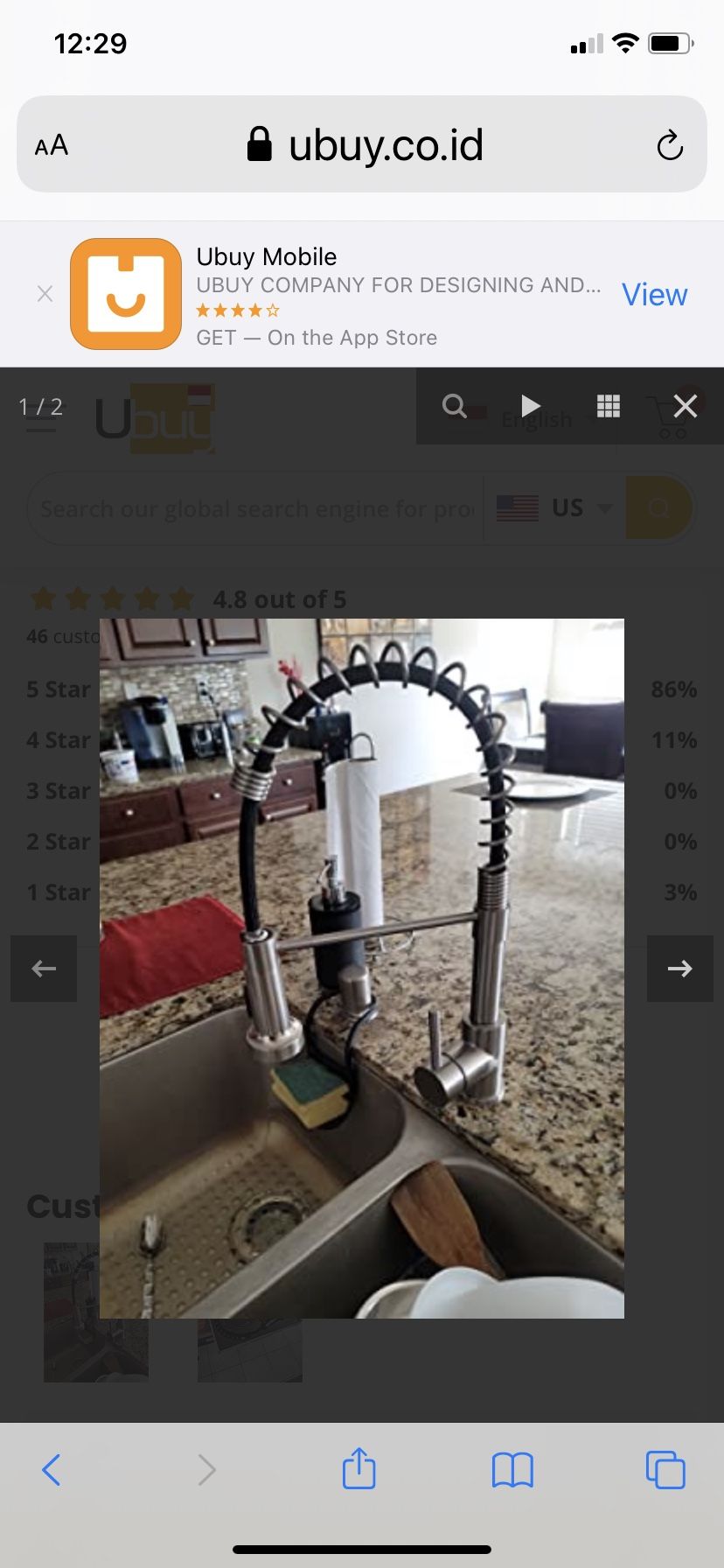 Faucet Sprayer New