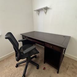 Sturdy Solid Wood  Desk (no Chair)