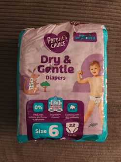 Diapers size 6